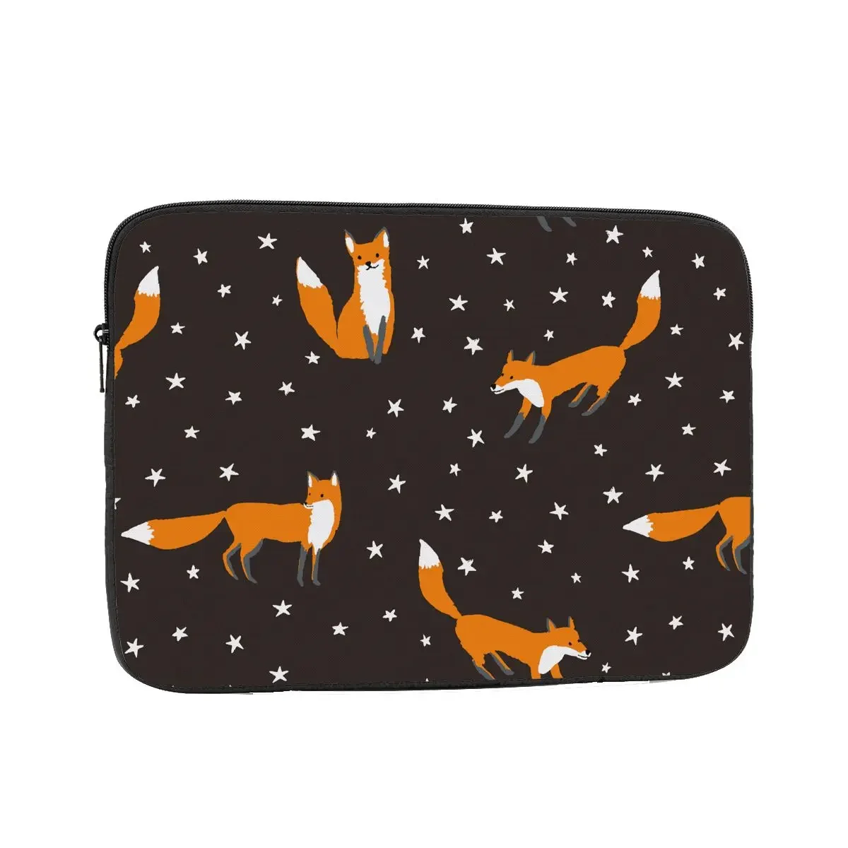 Laptop Bag Sleeve 10 12 13 15 17 Inch Notebook Sleeve Cover Bag Christmas Forest Fox Animals Stars Computer Shockproof Case