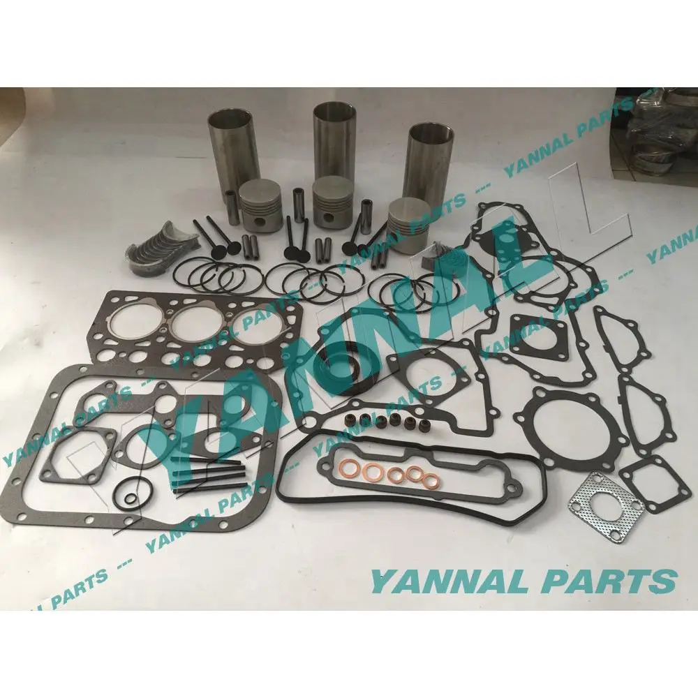 

Комплект для капитального ремонта двигателя Mitsubishi K3C с клапанами, запчасти для экскаватора