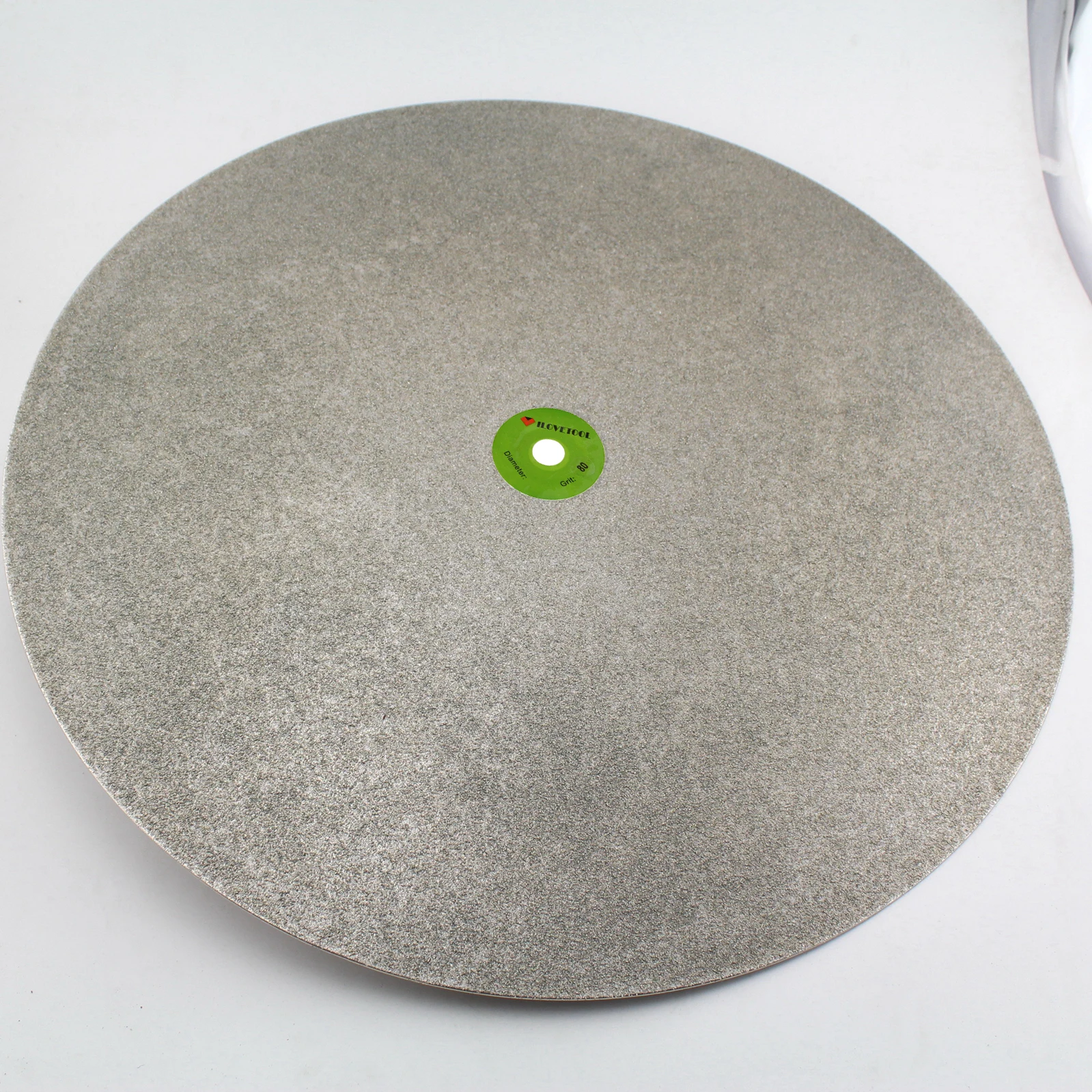 

24" inch 600mm Grit 46-1000 Diamond Coated Flat Lap Disk Grinding Polishing Wheel Lapidary Tools for Gemstone Glass Rock Jewelry