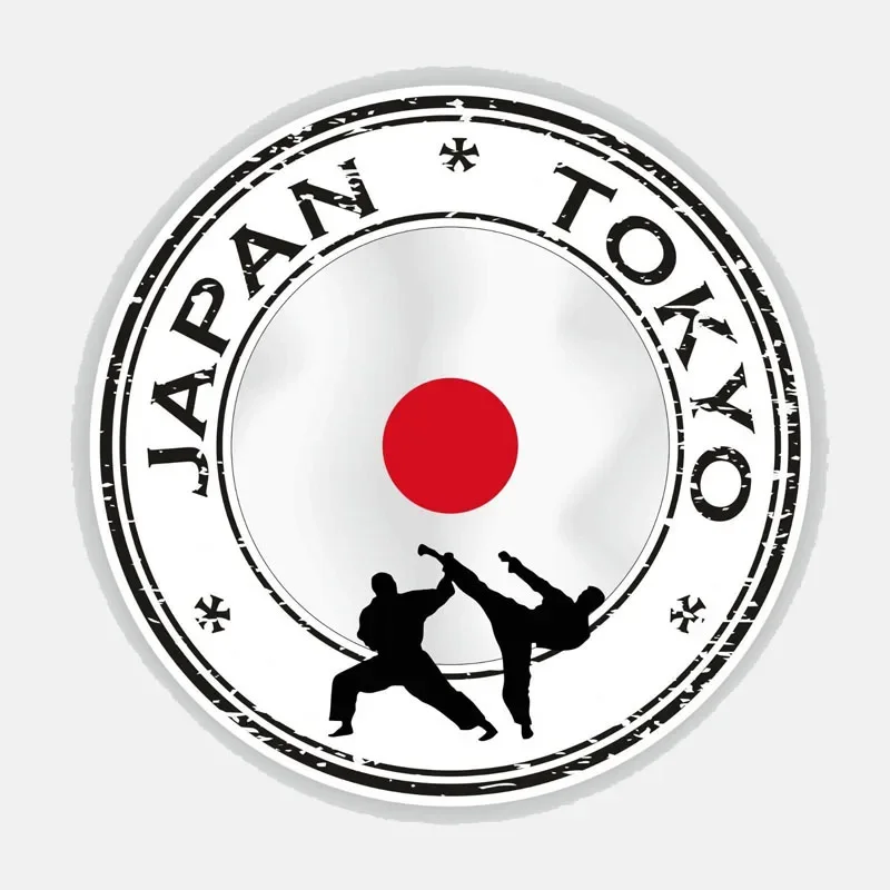 

Japan Tokyo Karate Car Sticker Window Helmet Decal