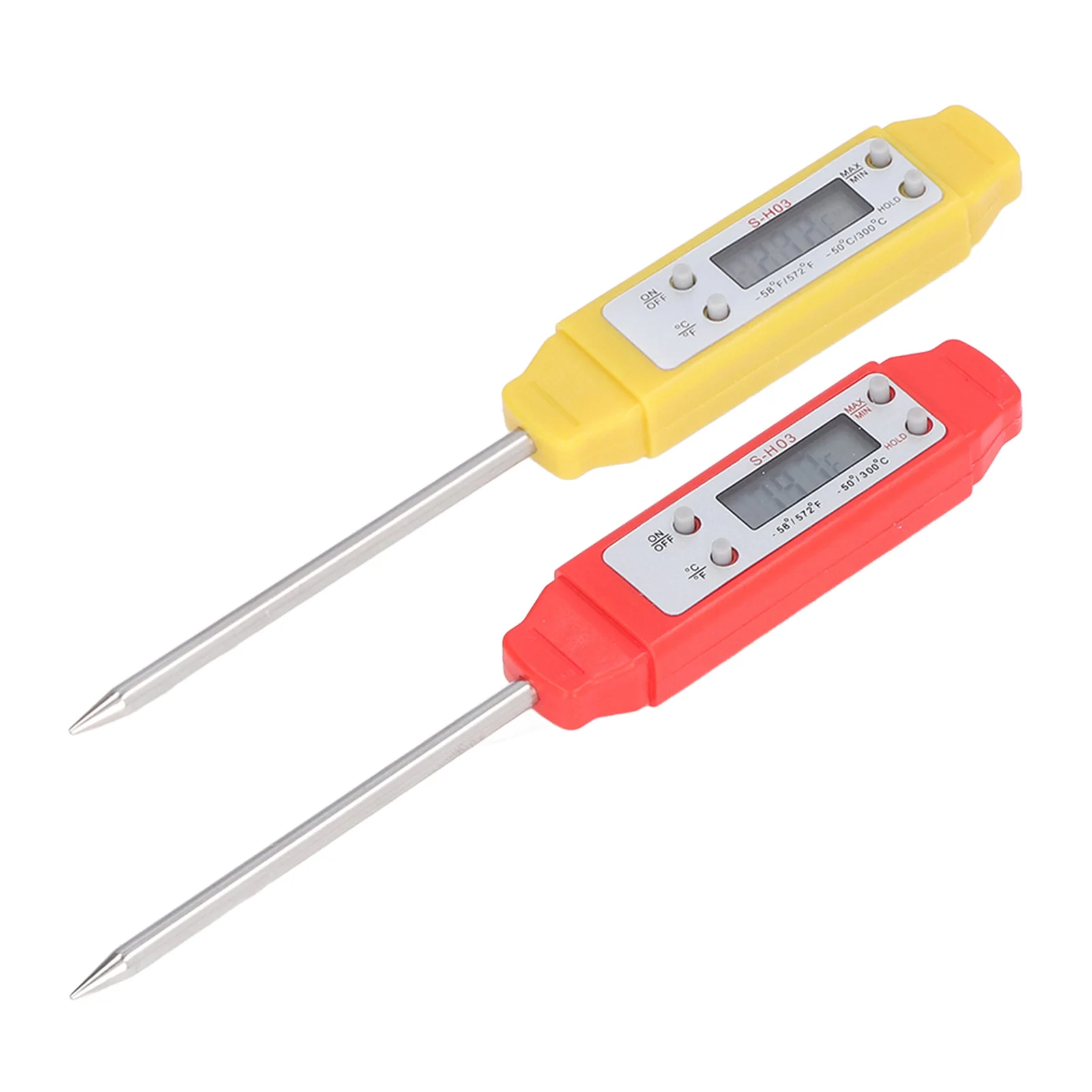 Digital  Thermometer Automatic Calibration ABS Stainless Steel Accurate Digital Food Thermometer Pen  for Barbecue