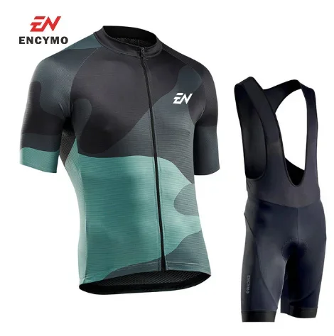 

2023 NEW Men Cycling Jersey Summer Short Sleeve Set Maillot Bib Shorts Bicycle Clothes Sportwear Shirt Clothing