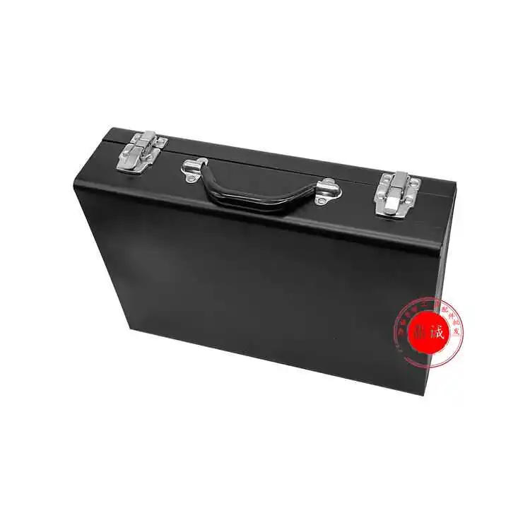 for 26 Electric Hammer Toolbox Thickened Iron Box Impact Drill Electric Hammer Hand Tools Suitcase Small Household Storage Box