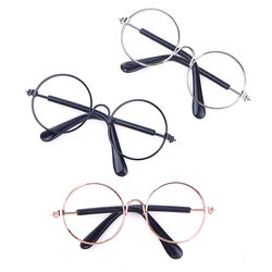 DIY Doll Dressing Accessories 20cm EXO Dolls Glasses 3 Color Round Frame Lensless Eyewear Toy Miniature Eyeglasses