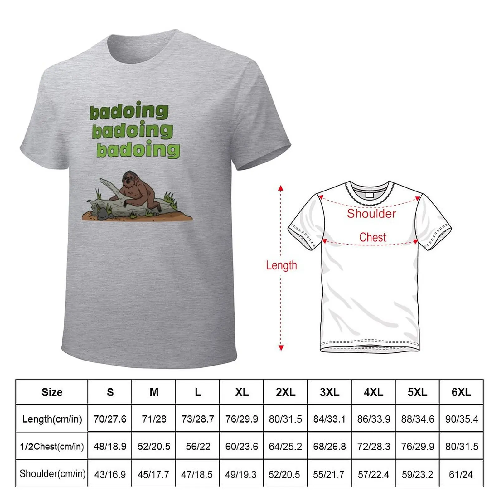 badoing T-shirt vintage animal prinfor boys mens graphic t-shirts big and tall