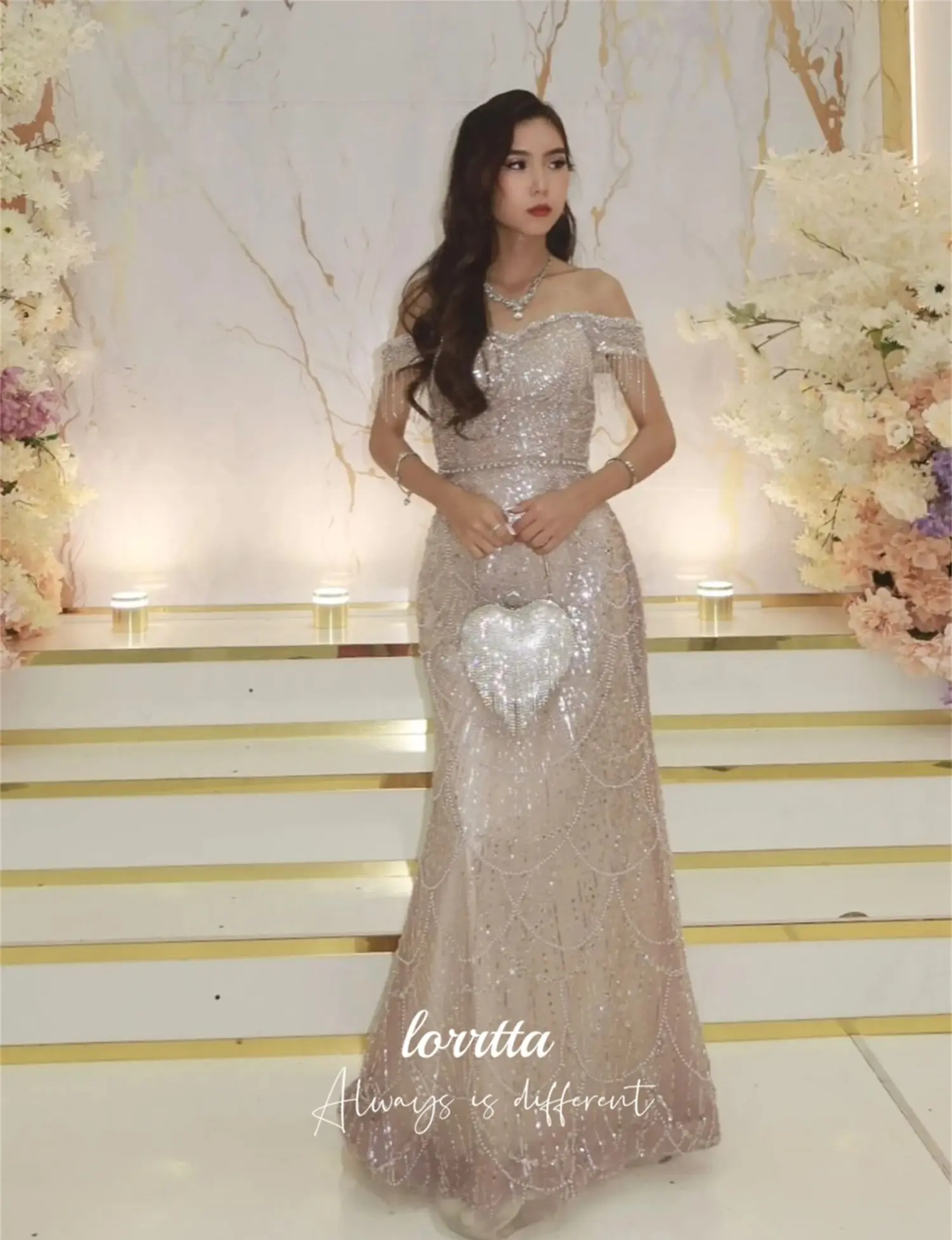 Lorrtta Vestido de fiesta personalizado Vestido de cumpleaños Vestidos de noche para ocasiones especiales Vestidos de fiesta de sirena Vestidos de noche Fiesta