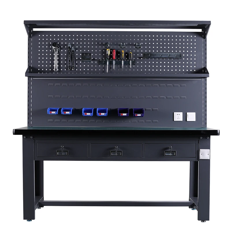 

Steel Tool Table Workstation Industrial Heavy Duty Tool Cabinet Work Station Tool Cabinet