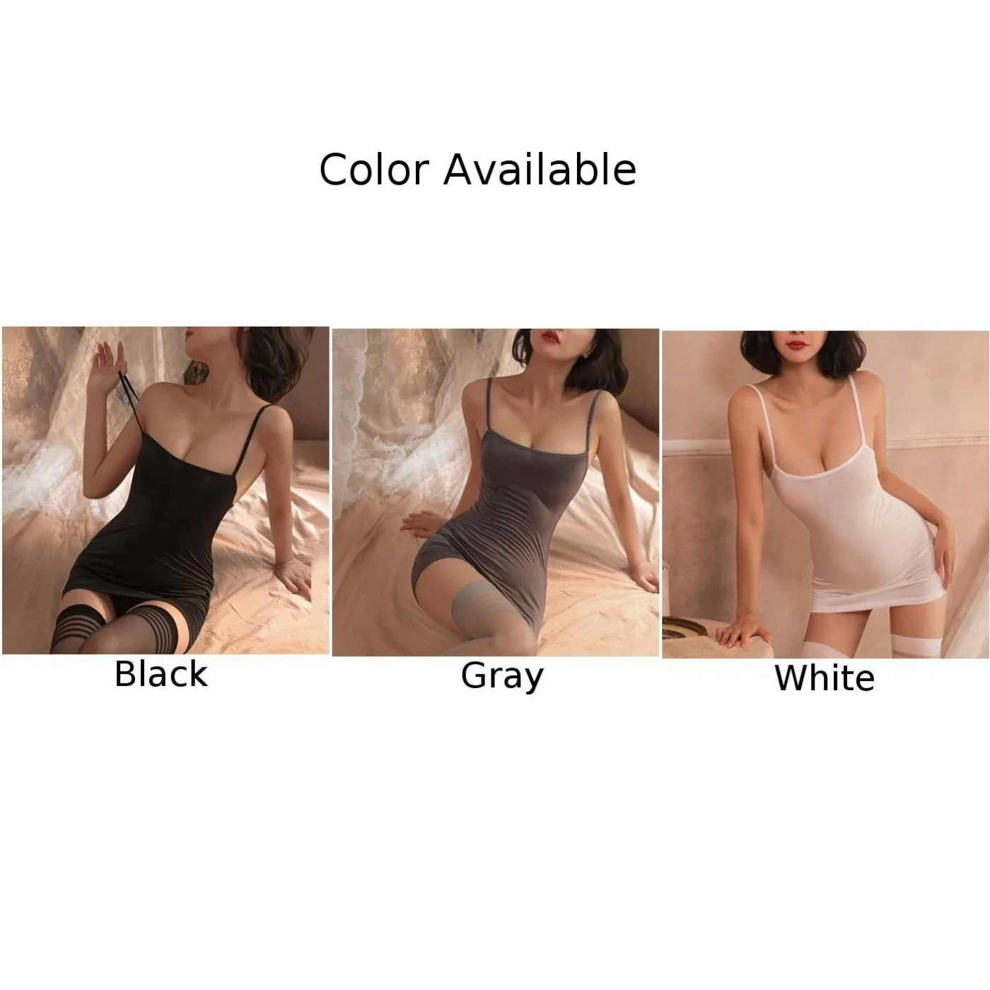 Vrouwen Exotische Jurken Pure Mesh Jurk Bodycon Doorzien Nachtkleding Clubkleding Nachtclub Fantasie Erotische Kleding