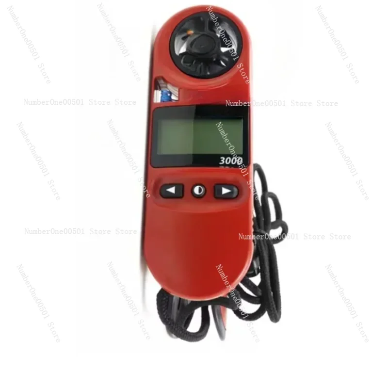Multi-Parameter Environmental Meter for Livestock Farming Measures Wind Speed Temperature Humidity Portable Weather Anemometer