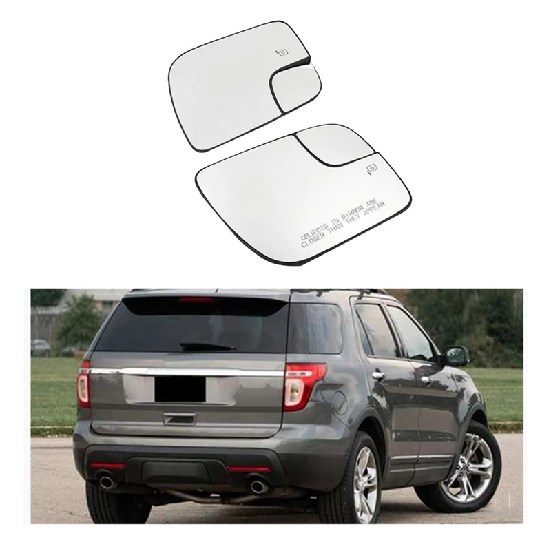 

Side Mirror Glass Side Mirror Glass Heated For Ford Explorer 2011-2018 BB5Z17K707M BB5Z17K707B