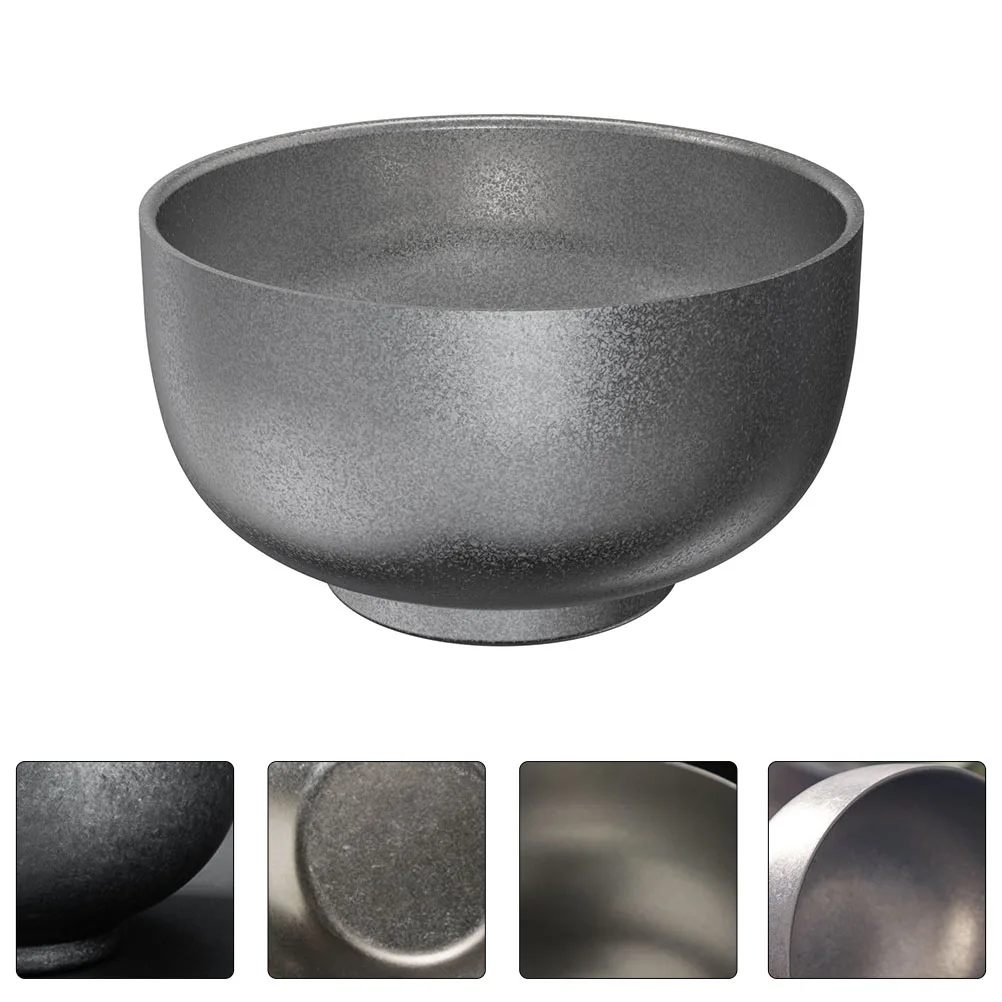 

Stainless Steel Bowl Nordic Rice Bowls Soup Home Cereal Style Dinnerware Kitchen