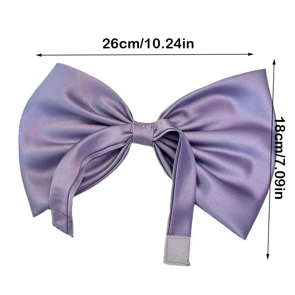 Cute Sweet Tom Cat Purple Bow Necklace Neck Decoration Girlfriend Costume Necklace Photo Accessories