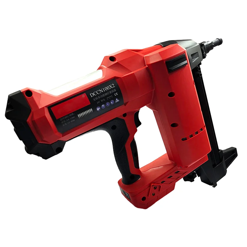 Cordless Nailer for Concrete Pin Nail  Power Tool Wireless Power Tool   Nail Gun 90S2 for Ceiling Without Battery Nailer