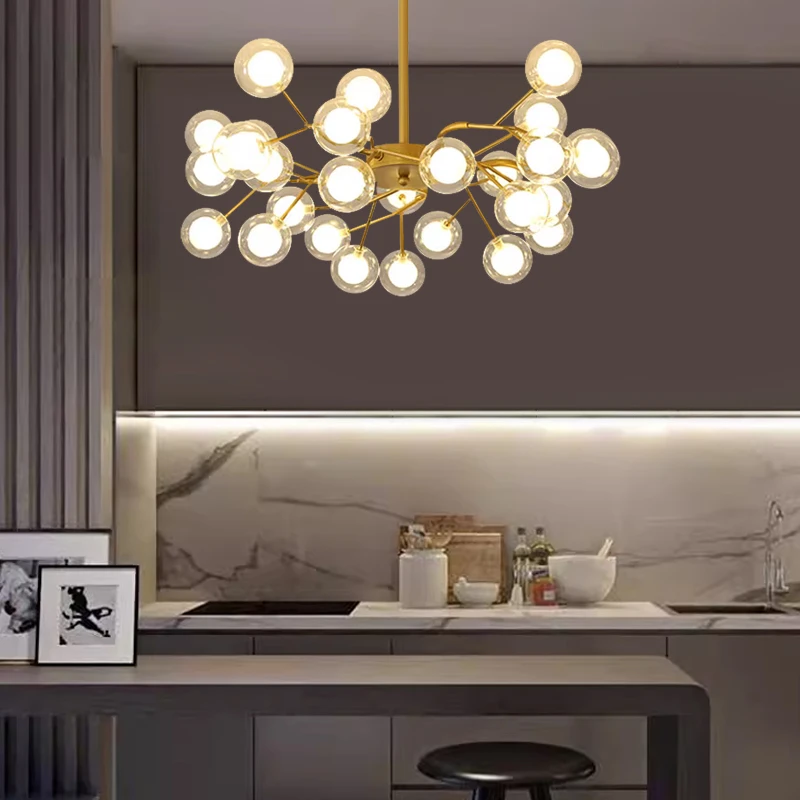 Indoor Living Room Pendant Modern Chandelier Ceiling Hanging Lamp For Kitchen Island Bedroom Hanging Lights Pendants.