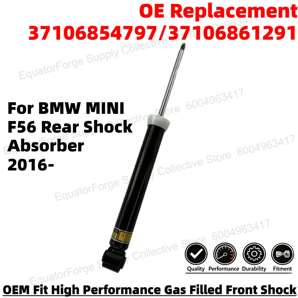 Comfortable Direct Fit High Stability Premium Durable Rear Shock Absorber for BMW MINI F56 OE Number 37106854797/37106861291