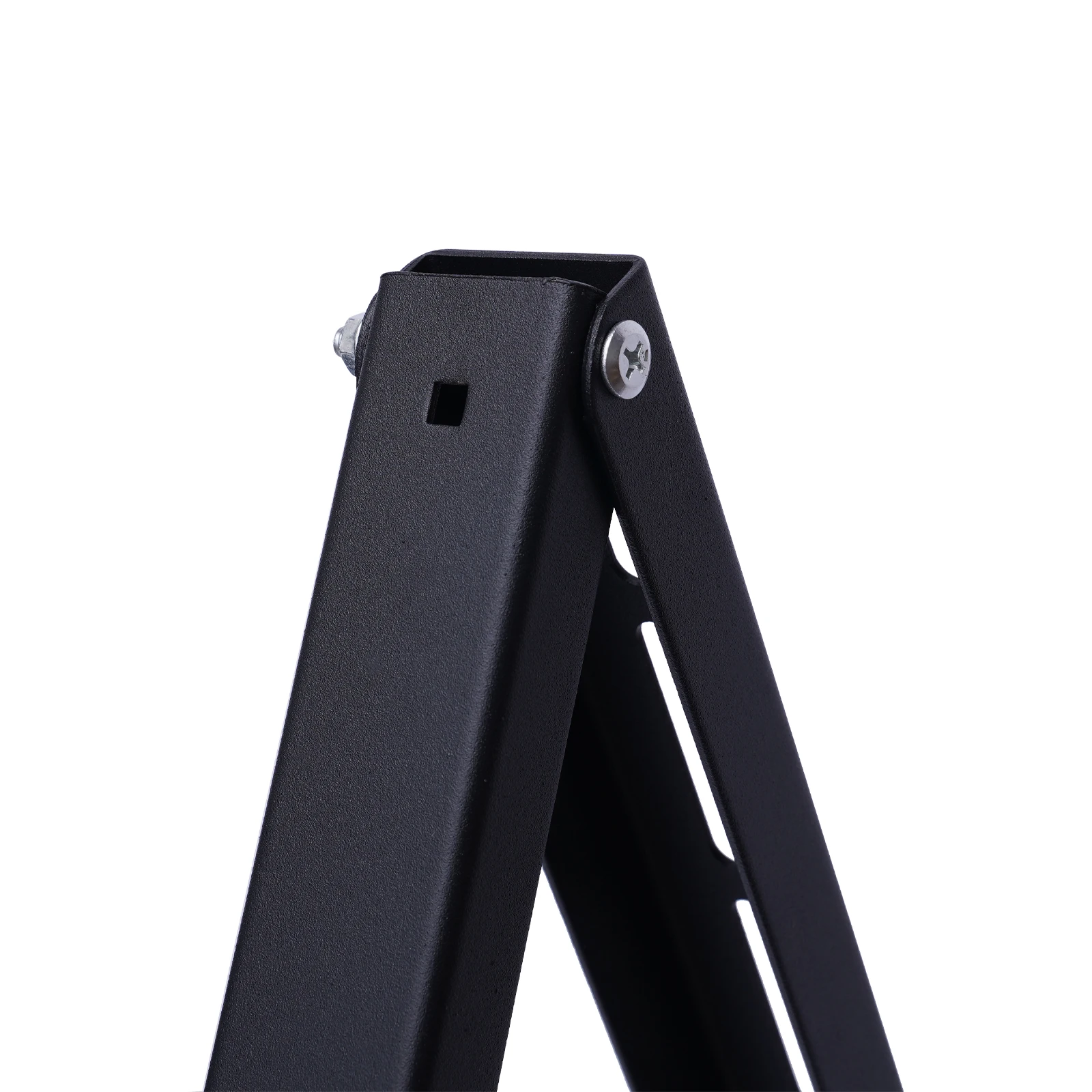 Triangular Mobile TV Stand Low Height Monitor Floor Stand Cart for 72'' Screen