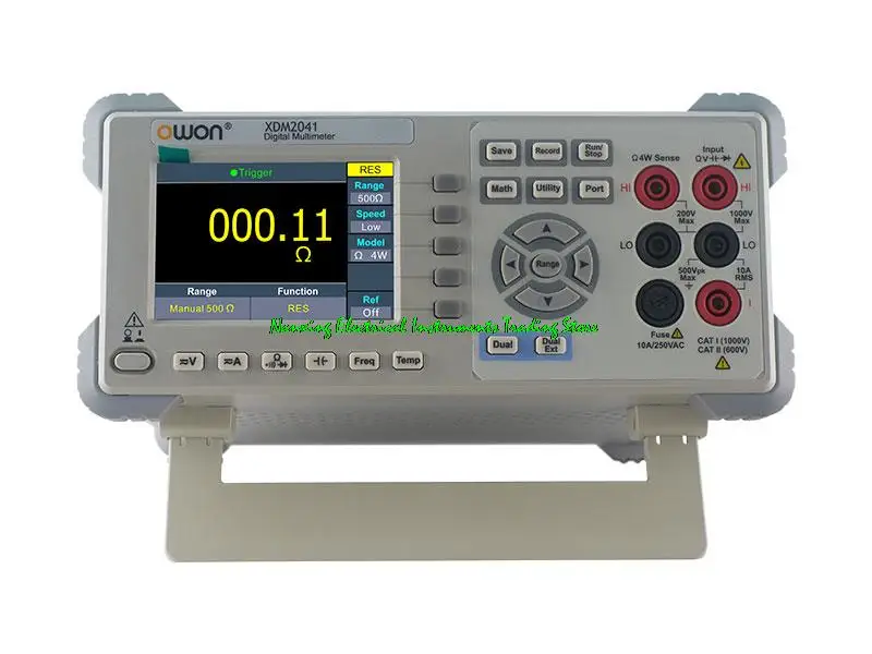 Owonデジタルマルチメータ,ベンチタイプ,dc,ac,true rms,55000カウント,4 1/2桁,xdm2041,ndm2041