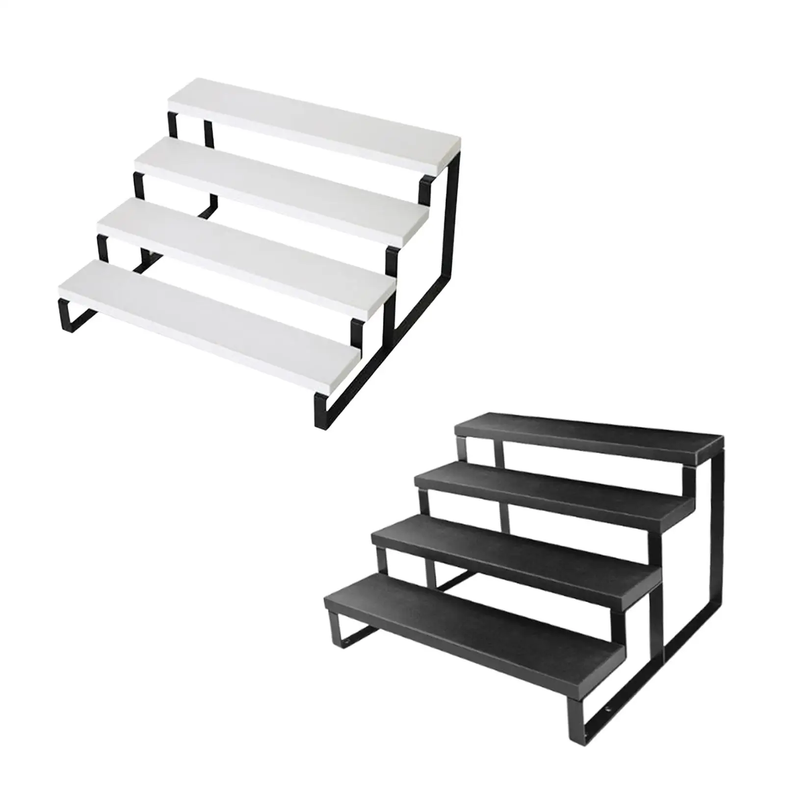 

4 Tier Riser Display Stand Earring Rings Holder for Figures Perfumes Party