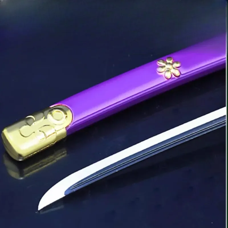 26Cm Een Pieca Roronoa Zoro Zwaard Wapen Sleutelhangers Anime Metalen Model Samurai Zwaard Wapen Model Sleutelhanger Decoratie Geschenken speelgoed