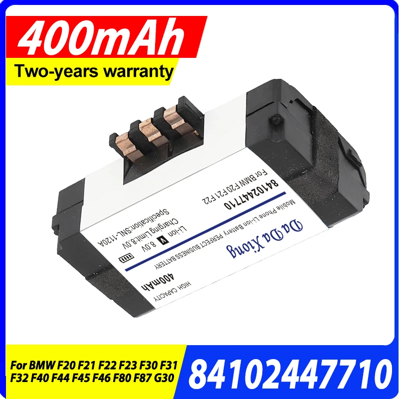 بطارية طوارئ السيارة الجديدة 84102447710 لسيارات BMW SOS بطارية بدء الطوارئ الاحترافية لملحقات وحدة التحكم عن بعد #1