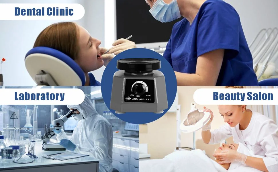 Dental Laboratory Circular Vibrator Smooth and Reliable Vibrating Table for Plaster Model Vibration