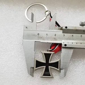 German Order Order Medal Emblem Keychain, tape pendant, backpacking charms, decoration bag gifts, year 1941 Iron Cross 8 Main Sales Iron Cross 1939 1945 - №5