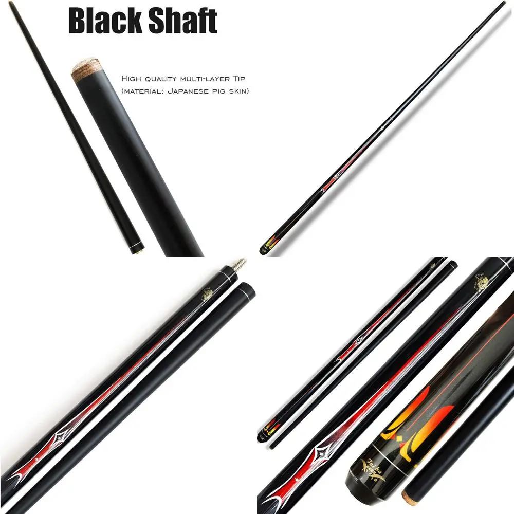 

Детский двухсекционный кий для бильярда с наконечником 13 мм, длина 48 дюймов, из кленового дерева, варианты веса 18-19 унций - синий, черный