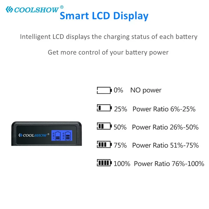 EN-EL15 EN EL15 LCD Dual USBCharger para Nikon D600 D610 D600E D800 D800E D810 D7000 D7100 D750 V1 ENEL15 cargador de batería
