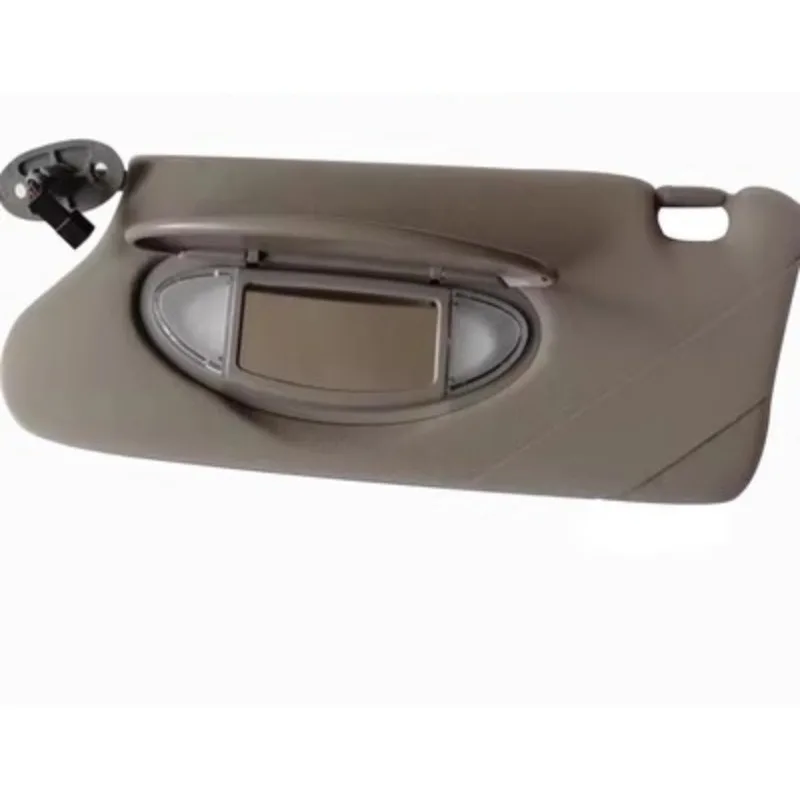 Car Front Left Sun Visor Vanity Mirror Velvet Gray with Light 1pc for Roewe 750 Brand New Figzero