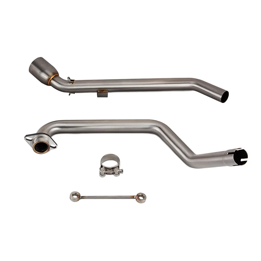 For YAMAHA FZS150 FZ150 Motorcycle Exhaust System Modify Front Link Pipe Stainless 51mm Escape Header Tube Motorbike Kit