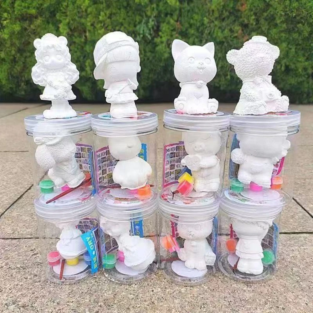 3/5Pcs Bucket Fun DIY Graffiti Dolls for Birthday Wedding Carnival Celebration Easter Children's Day Party Gifts School Prizes view 6