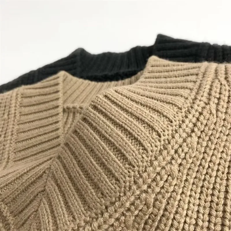 UNITIM Herbst Kinder Jungen V-Ausschnitt Strickwaren Retro 2-10 Jahre Baby Jungen Ärmellose Pullover 2026 Vintage Kinder Jungen Einfarbige Weste – Detail 4