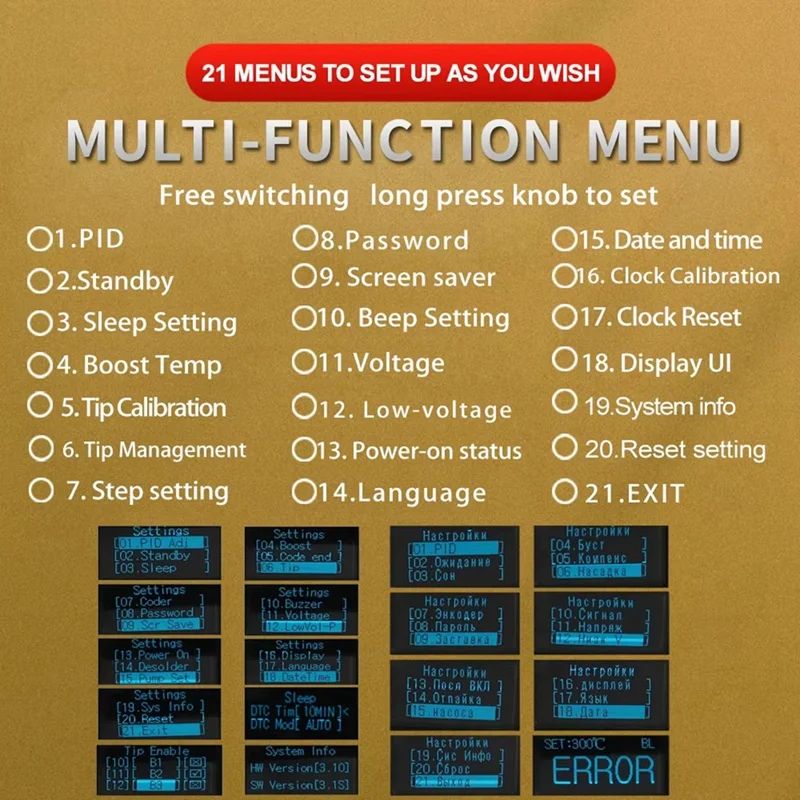 T12-A Cordless Soldering Station 72W T12 Solder Iron For Dewalt 18/20V Li- Battery For DIY Repair Electric Solder