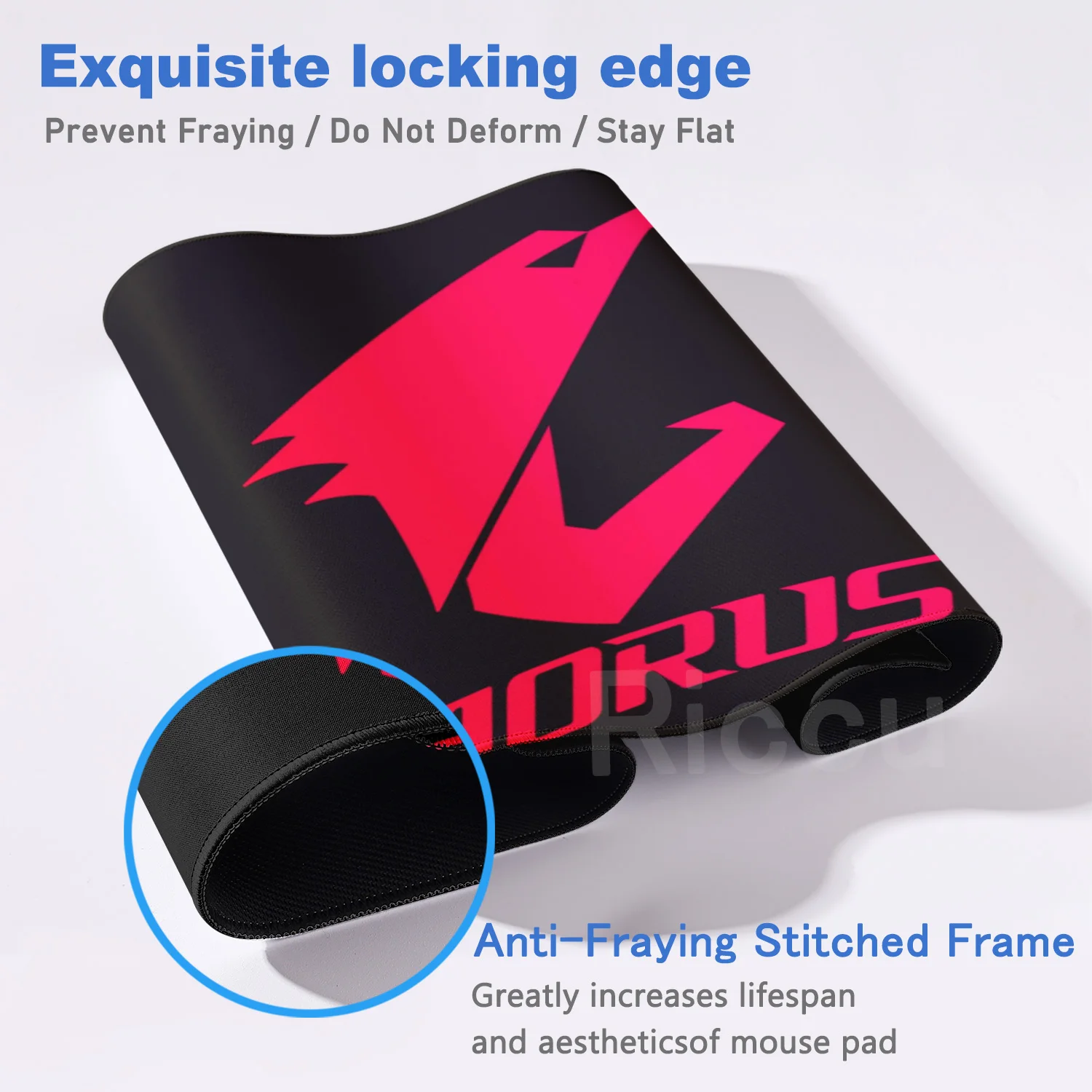 Natural rubber Rug 100x50cm AORUS Large Gaming Mouse Pad XXL Office Computer PC Gamer Laptop Mausepad Carpet Keyboard Desk Mat #4