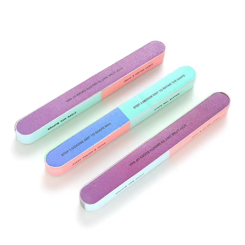 Nail File Thick Sandpaper Nail Manicure Sanding Nails Buffer Polishing Professionel Nail Polish Buffer Art Tools