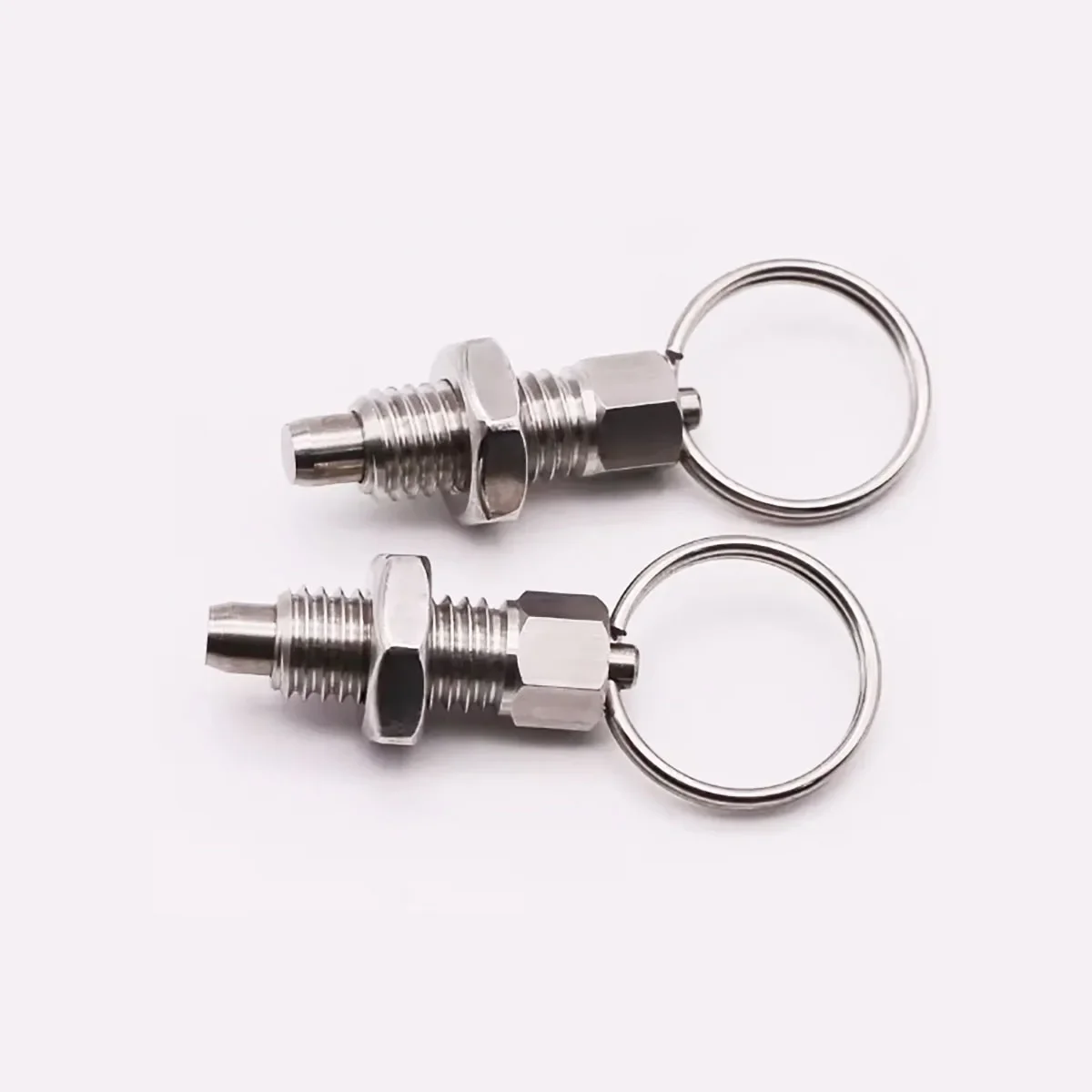 

Pull Ring Indexing Pin /Stainless Steel Knob Plunger Spring Positioning Pin M6M8M10M12M16