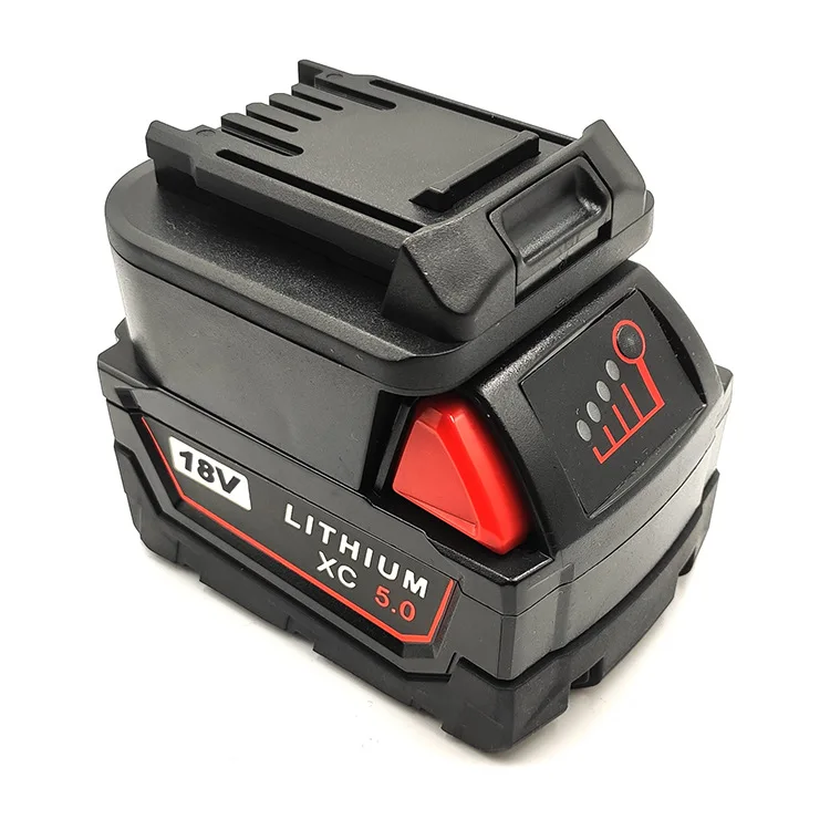 

Battery Convertor Adapter For Worx 20V 5-Pin Green Power Tool Battery Adapter Compatible With for Milwaukee M18 18V Lithium