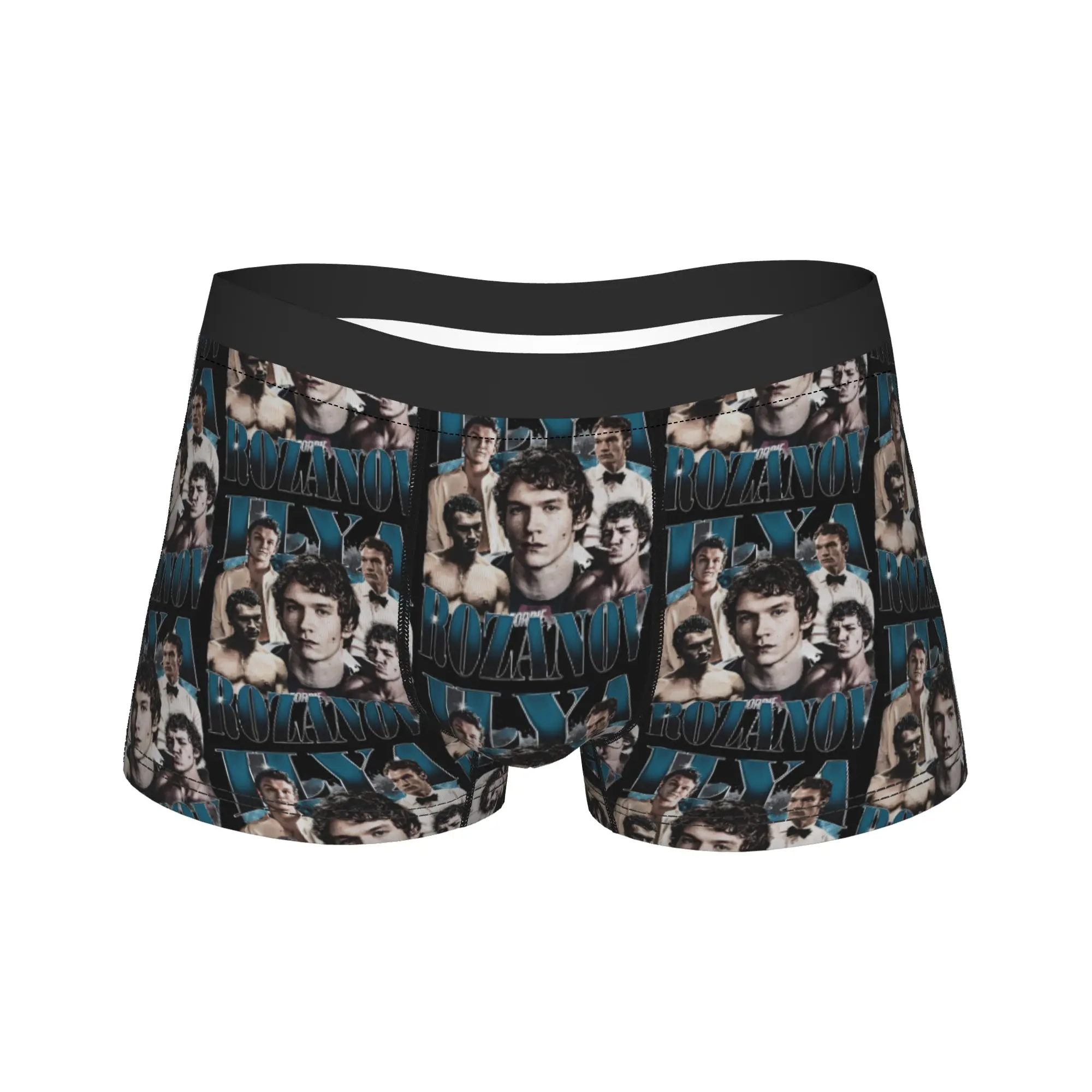 

Men's Ilya Rozanov Boxer Briefs Shorts Panties Soft Underwear Heated Rivalry Hockey Male Humor S-XXL Underpants