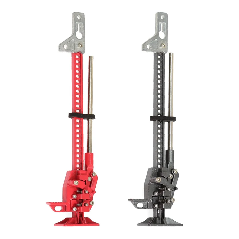 L53A-Simulation Metal Slideable Jack Tool For 1/10 RC Crawler Car Traxxas TRX4 RC4WD D90 Axial SCX10 II III MST Redcat