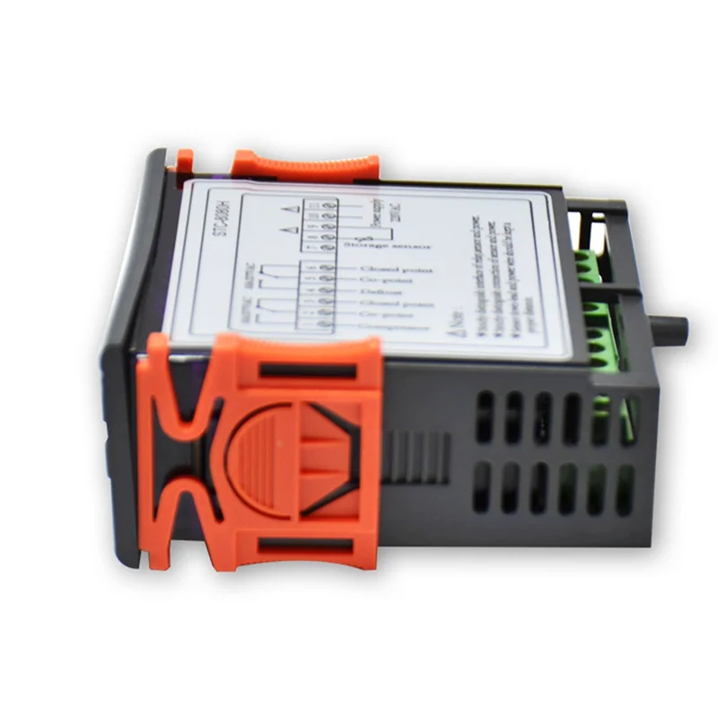 

FULL-STC-8080H Регулятор температуры Термостат для холодильника Цифровой дисплей Микрокомпьютер ABS 1 компл.