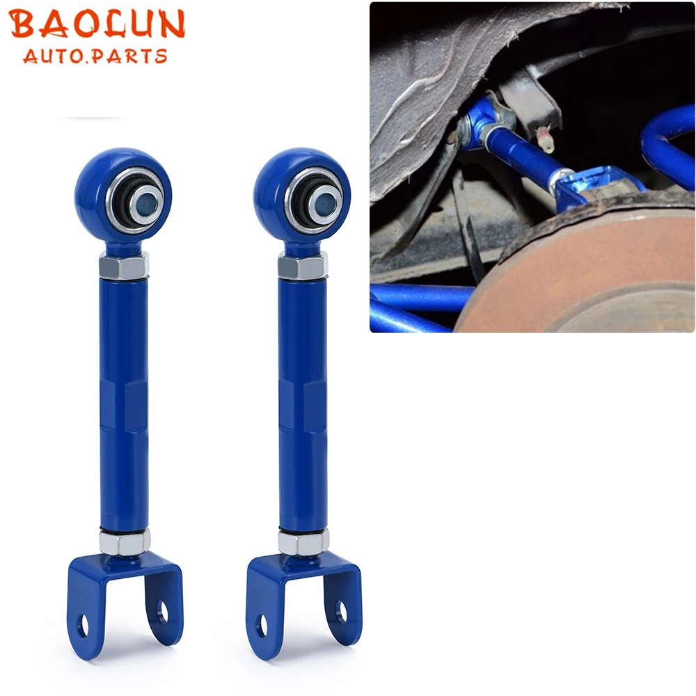 

BAOLUN Car Rear Lower Traction Rods 89-98 For Nissan 240SX S13 S14 300ZX Z32 For Skyline R32 Rear Camber Arms Kit