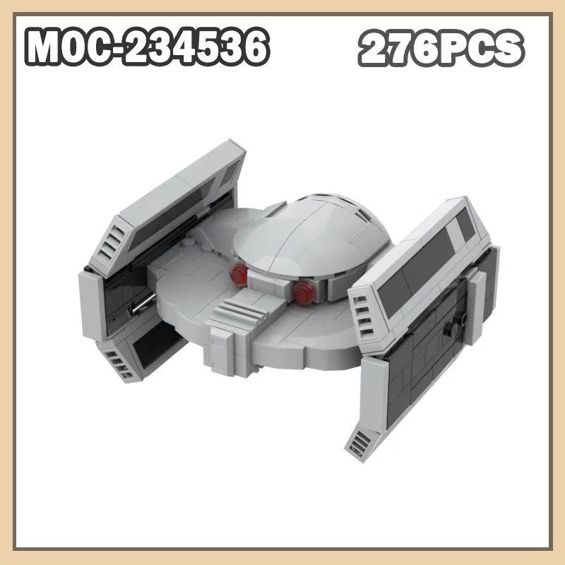 

MOC-234536 Imperial fighter Building Block Moc Assembly Building Blocks Famous Movic Space War Spaceship 276PCS Adult Gift Toys