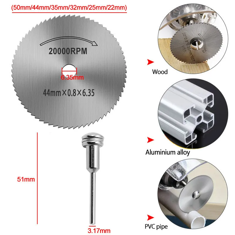 31pc Diamond Cutting Discs Sanding Grinding Wheel Circular Saw Blade Woodworking Metal Dremel Mini Drill Rotary Tool Accessories