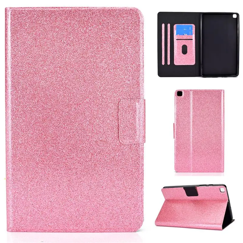 Shiny Glitter Tablet Case For Samsung Galaxy Tab A7 Lite 8.7 2021 Cover Magnetic Wallet For Galaxy Tab A7 Lite Case T220 T225