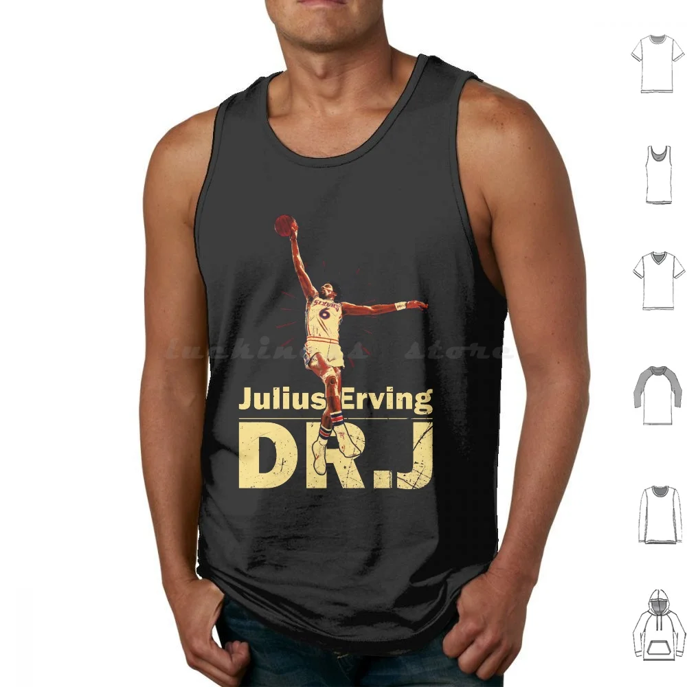 

Dr.j Julius Erving-Old School D Майки Жилет без рукавов Баскетбол Cool Dr J Erving Julius Erving Julius Erving Juliuserving