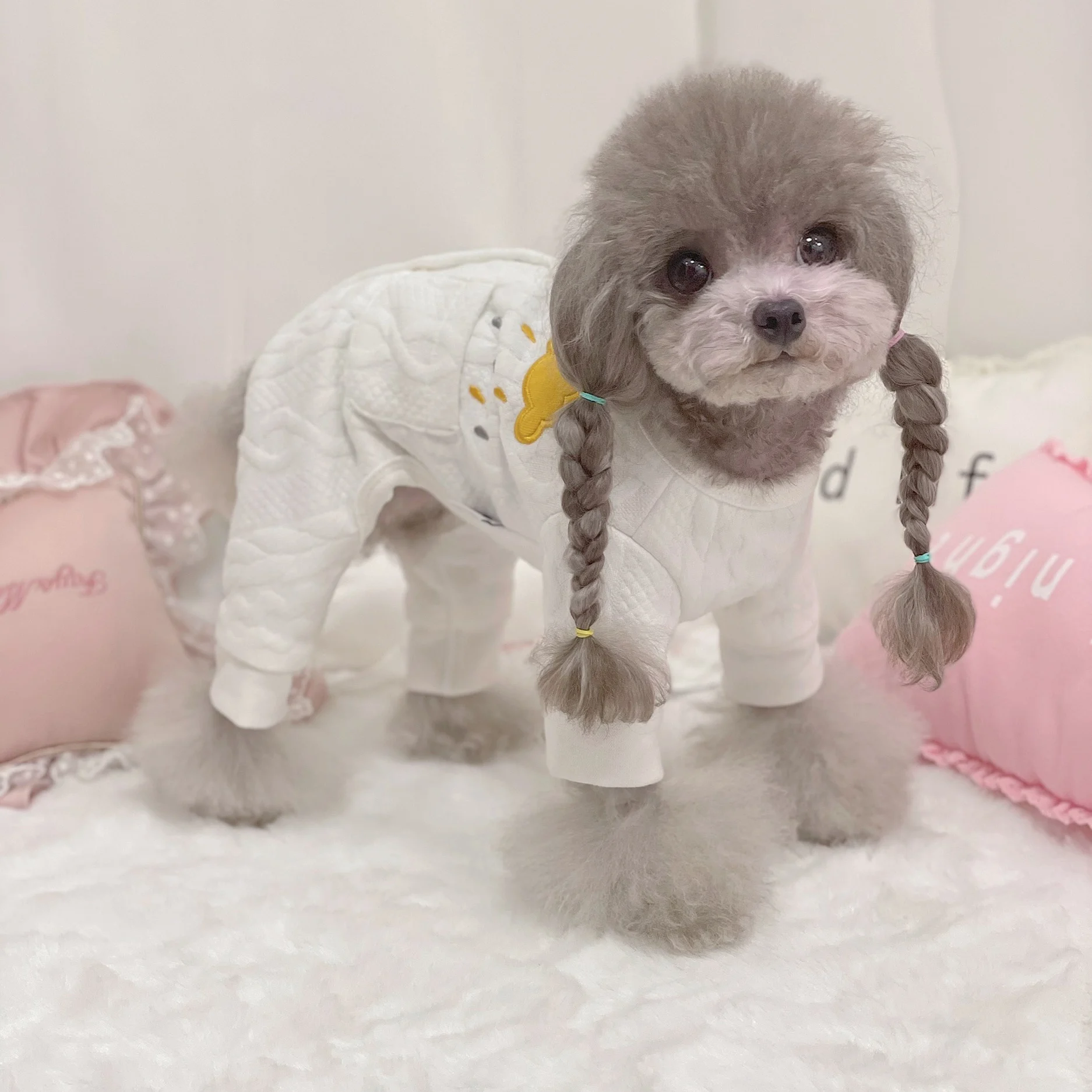 Soft Warm Dog Pajamas Jumpsuit Winter Pets Puppy Dog Clothes Overalls Sleepwear Chihuahua Yorkshire Pomeranian Coat Clothing