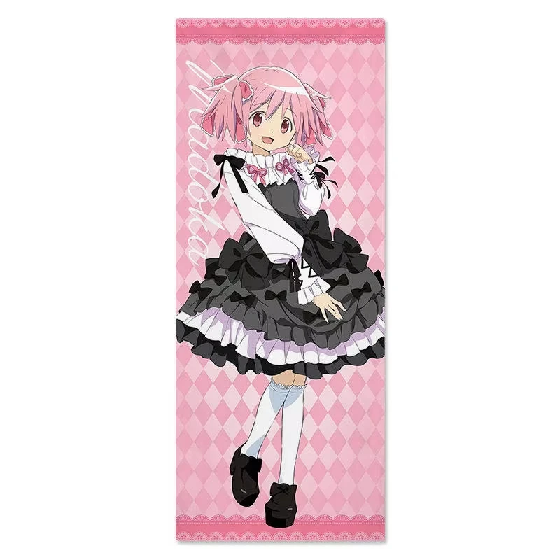 Anime Magical Girl Theme Beach Towel - Girly Design Quick Drying Super Absorbent Ideal for Beach Vacation And Travel