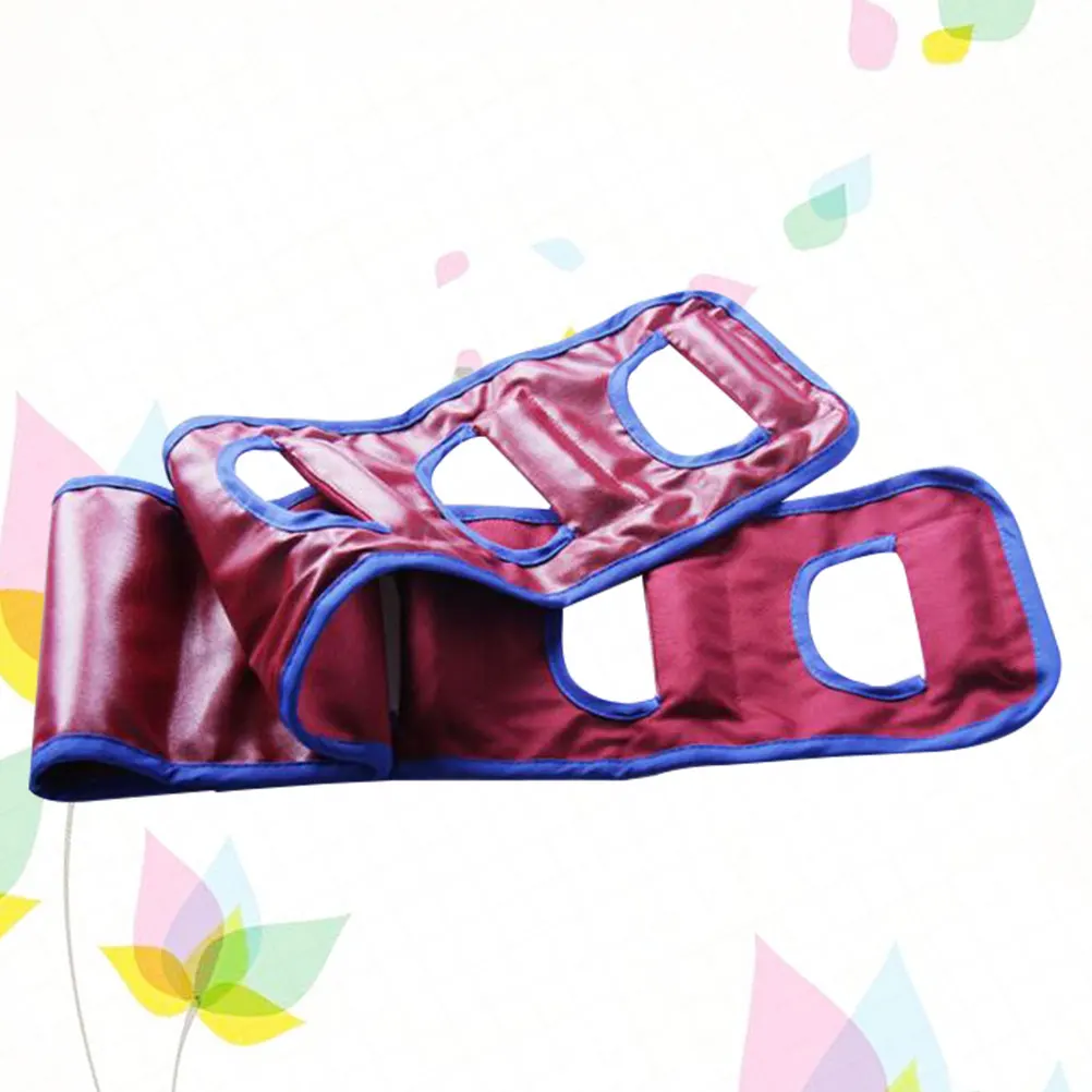 

Elderly Nursing Transfer Belt Lightweight Heavy Duty Foldable Handles Patient Care Home Hospital Body Mechanics Design Health