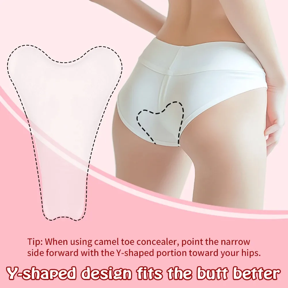 Celana dalam silikon, legging, dan bikini dengan bantalan penutup untuk mencegah camel toe, nyaman dipakai.