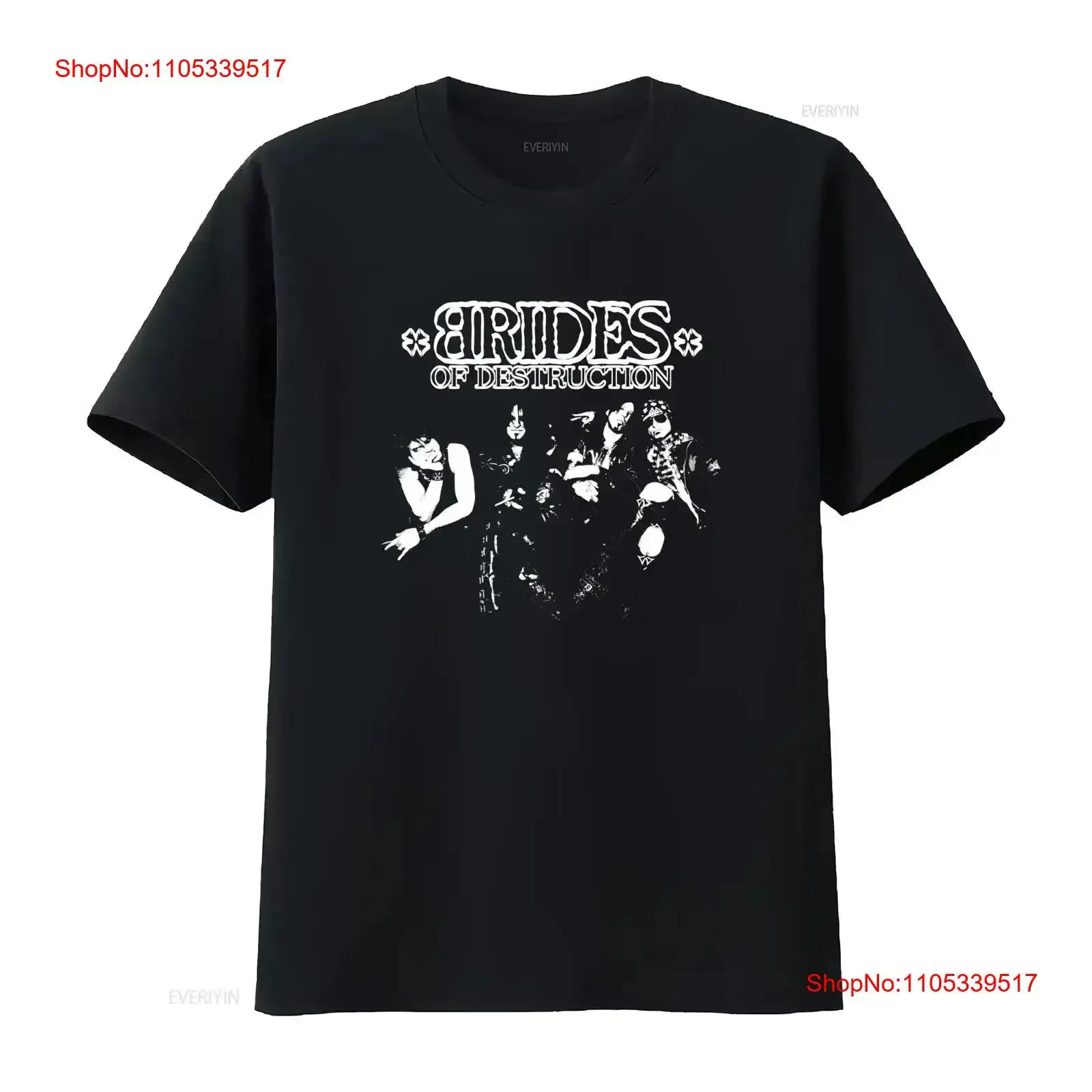 Brides Of Destruction Official T Shirt Size M Nikki Sixx Tracii Guns vintage Washed Slightly Soft homme vintage Washed fashion